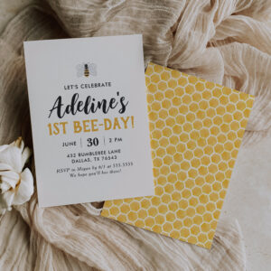 1st_bee_day_bumblebee_birthday_invitation-r_859qum_2154 1st Bee Day Bumblebee Birthday Invitation