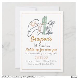1st_rodeo_first_rodeo_birthday_cowboy_birthday_invitation-r236880c7fe8a4a99835de5f5b1fcfd71_tcvt0_2154 1st Rodeo, First Rodeo Birthday, Cowboy Birthday, Invitation