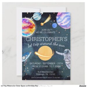 1st_trip_watercolor_outer_space_1st_birthday_boy_invitation-r17ad69b2af404bb38272a39a64cb7327_tcvt0_2154 1st Trip Watercolor Outer Space 1st Birthday Boy Invitation