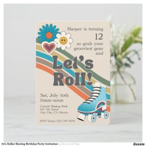 70s_roller_skating_birthday_party_invitation-r967a657fe83e47b2ba16ce6ed6c27f61_tcv3n_2154 70's Roller Skating Birthday Party Invitation
