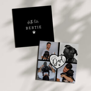 Best Dog Dad Photo Collage