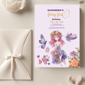 Budget Fairy First Enchanted Woodland 1st Birthday