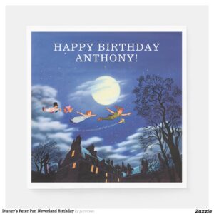 Disney's Peter Pan Neverland Birthday Napkins