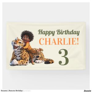 Encanto Antonio Birthday Banner