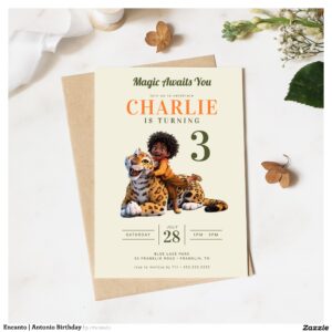 Encanto Antonio Birthday Invitation