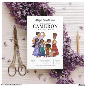 Encanto Birthday Invitation