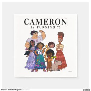 Encanto Birthday Napkins