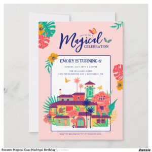 Encanto Magical Casa Madrigal Birthday Invitation