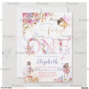 Fairy Birthday Invitation