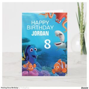Finding Dory Birthday Card