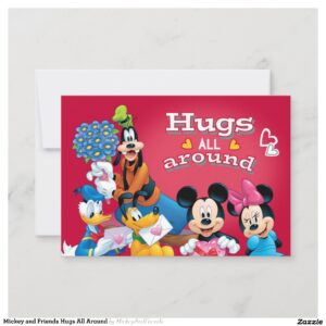 Mickey and Friends Hugs All Around