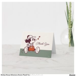 Mickey Mouse Adventure Awaits Thank You