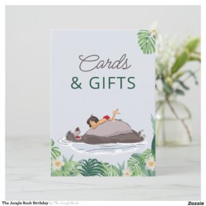 The Jungle Book Birthday Invitation