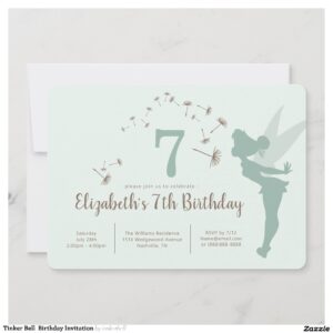 Tinker Bell Birthday Invitation