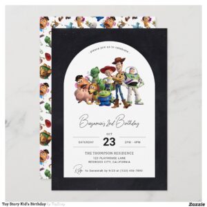 Toy Story Kid's Birthday Invitation