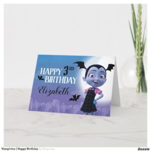 Vampirina Happy Birthday Card