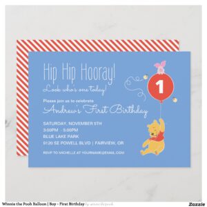 winnie_the_pooh_balloon_boy_first_birthday_invitation-r985546e4f4e9475eafe82c0f91221242_tcv4j_2154 Winnie the Pooh Balloon Boy - First Birthday Invitation