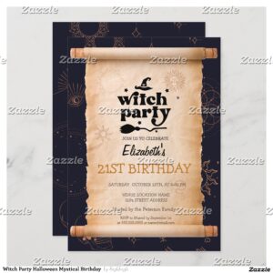 witch_party_halloween_mystical_birthday_invitation-r6aa15b77e45f45ef92930f7afafe6f67_tcv4s_2154 Witch Party Halloween Mystical Birthday Invitation