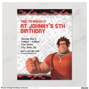 wreck_it_ralph_birthday_invitation-re480b7ec33394c6e92a303f5a60a22d3_tcvcv_2154 Wreck-It Ralph Birthday Invitation
