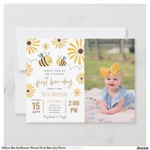 yellow_bee_sunflower_virtual_first_bee_day_photo_invitation-r4c85d14cd6ff4eb3b98381c2b4f3c056_tcvqi_2154 Yellow Bee Sunflower Virtual First Bee-day Photo Invitation